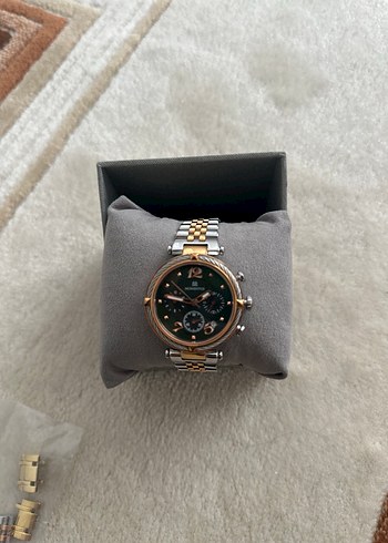 Momentus Altın Detaylı Modern Klasik Kadın Saati - Görsel 2