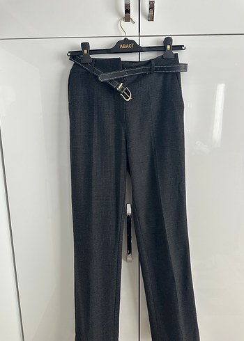 Dilvin Gri Kumaş Kadın Pantolon - Görsel 7