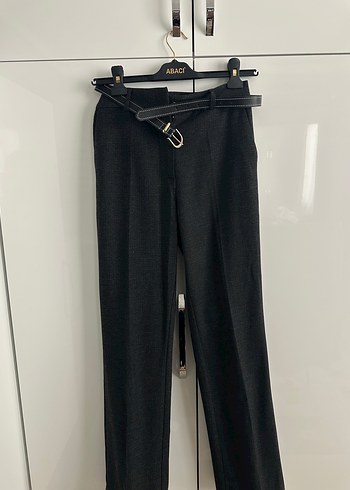 Dilvin Gri Kumaş Kadın Pantolon - Görsel 6