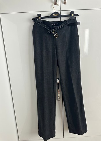 Dilvin Gri Kumaş Kadın Pantolon - Görsel 5