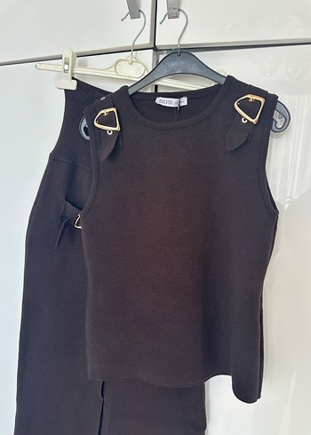 Dilvin Kahverengi  Kadın Takım - Görsel 2