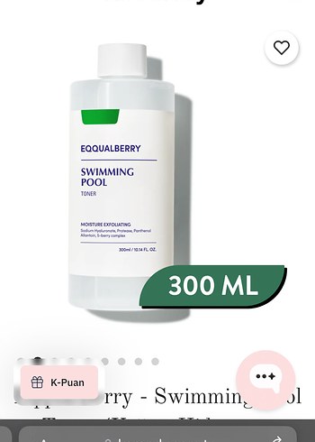 Eqqualberry Swimming Pool Toner 300ml