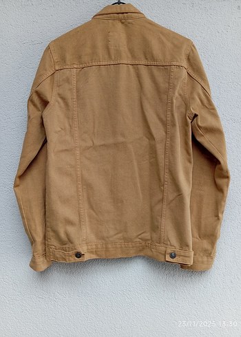 Camel Rengi Kot Ceket - Görsel 5