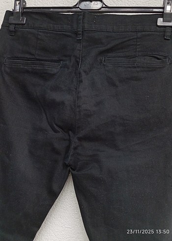 Siyah Erkek Denim Pantolon Regular Fit - Görsel 4