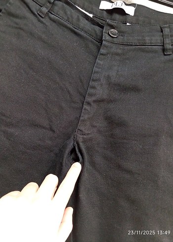 Siyah Erkek Denim Pantolon Regular Fit - Görsel 6