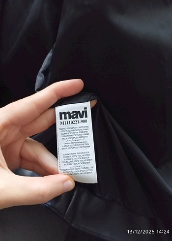 Kadın Siyah Deri Biker Ceket - Görsel 8