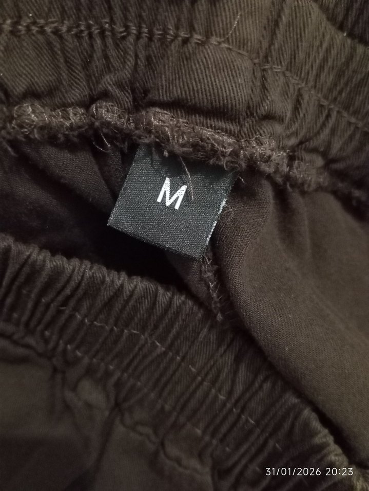 Kadın Kahverengi Salaş Pantolon - Görsel 5