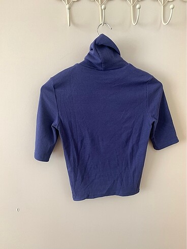 s Beden lacivert Renk Zara crop boğazlı