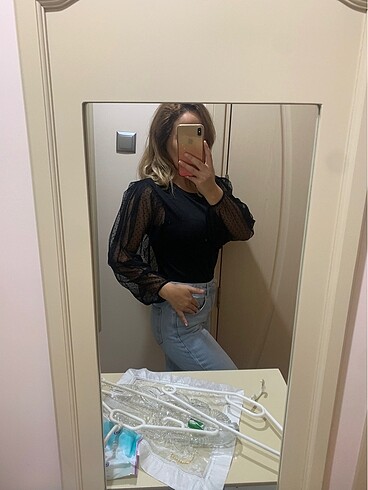Zara siyah bluz