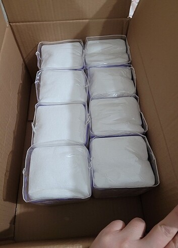 Baby Me bebek temizleme pamuğu (8 paket)