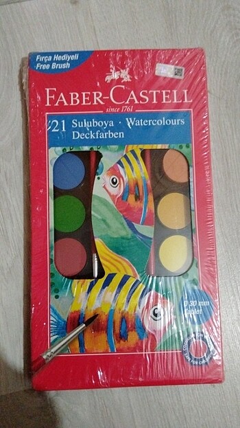 Faber-Castell 21li sulu boya