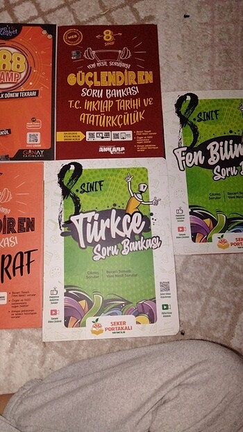 Beden 8.sinif test kitapları