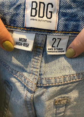 Urban Outfitters Mom jean %100 pamuk