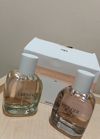 Zara Oriental Ve Wonder Rose İkili parfüm Seti 90+90ML