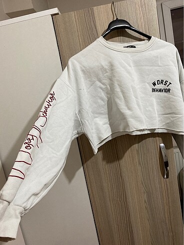 Diğer Crop Sweatshirt