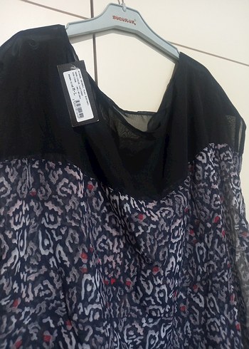 Bol Kesim Mini plaj elbisesi pier cardin - Görsel 7