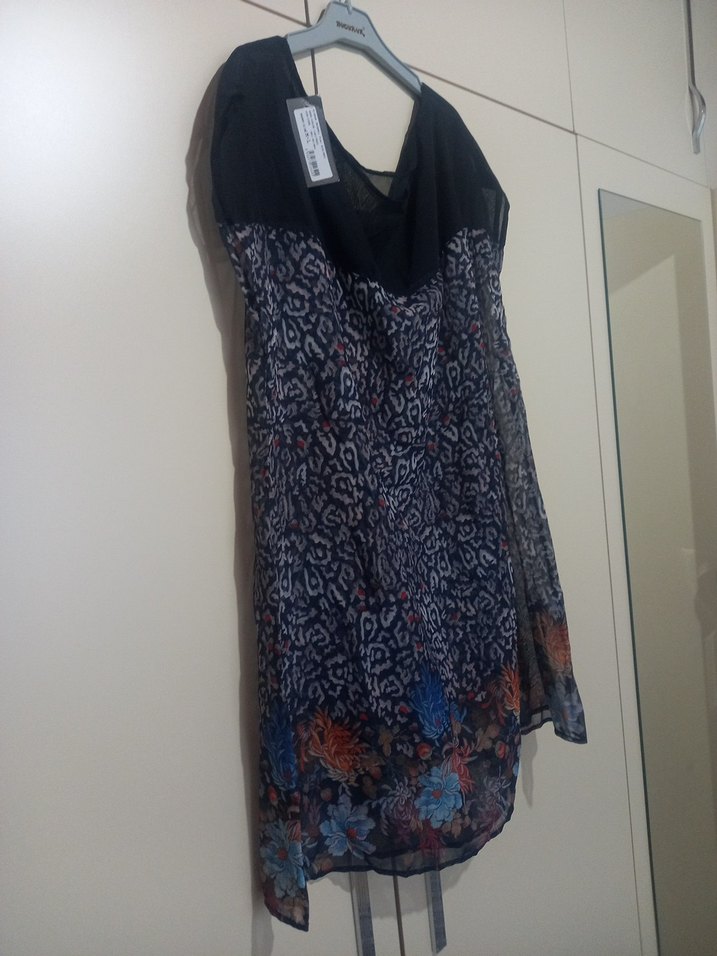 Bol Kesim Mini plaj elbisesi pier cardin - Görsel 2