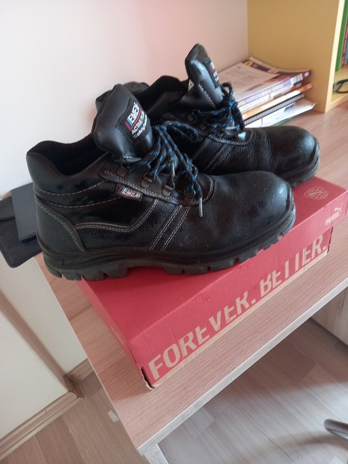 Siyah Bağcıklı EMEX Erkek Botları - Görsel 2