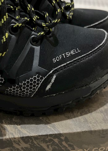 Sarı Erkek Bağcıklı Kauçuk Bot 39 numara - Görsel 5