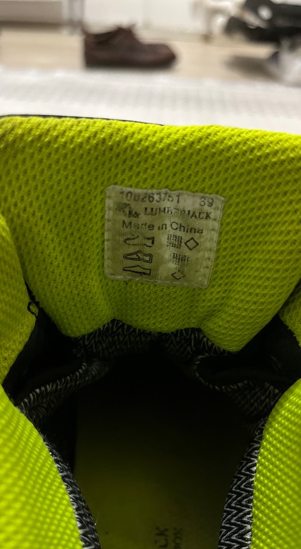 Sarı Erkek  Bağcıklı Kauçuk Bot 39 numara - Görsel 4