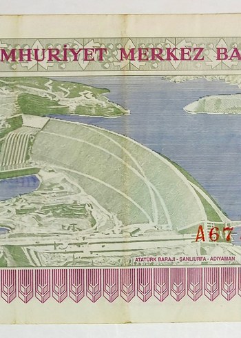  Türkiye Cumhuriyeti 8. Emisyon 1. Tertip 1 YTL