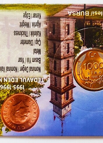 1995 Yılı 1000 Lira..