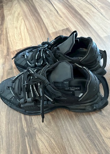 Dolce&Gabbana Siyah Platform Topuklu Spor Ayakkabı - Görsel 2