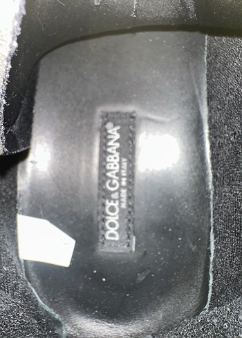 Dolce&Gabbana Siyah Platform Topuklu Spor Ayakkabı - Görsel 5