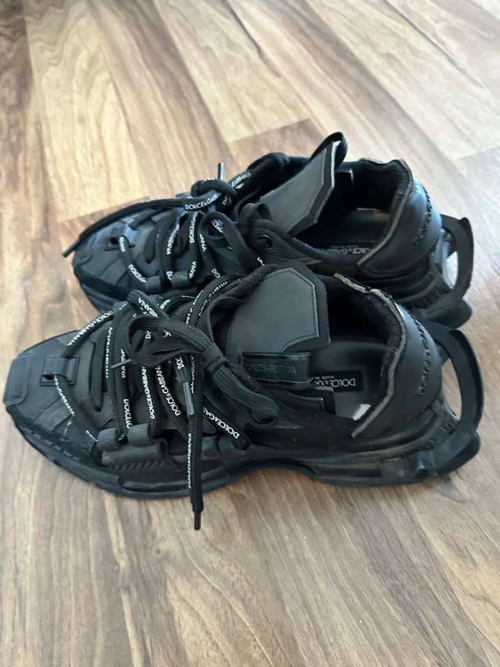 Dolce&Gabbana Siyah Platform Topuklu Spor Ayakkabı - Görsel 2