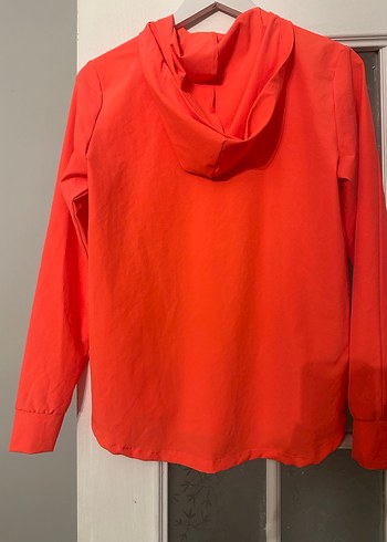 Neon  renkte Fermuarlı Kadın Spor Ceket - Görsel 2