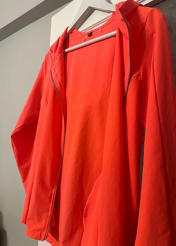 Neon  renkte Fermuarlı Kadın Spor Ceket - Görsel 5