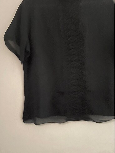Siyah Vintage Bluz