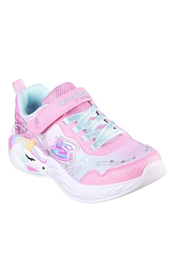 32 Beden pembe Renk Skechers Işıklı