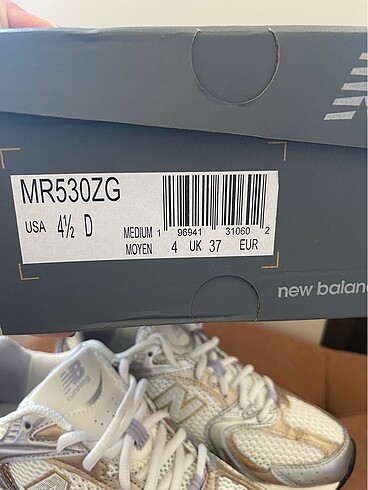 37 Beden gri Renk New Balance 530
