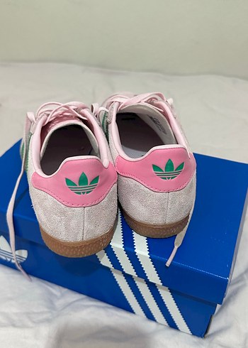 Adidas Pembe Süet Gazelle Spor Ayakkabı