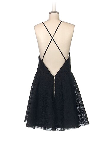 l Beden Vintage Love Kısa Elbise %70 İndirimli.