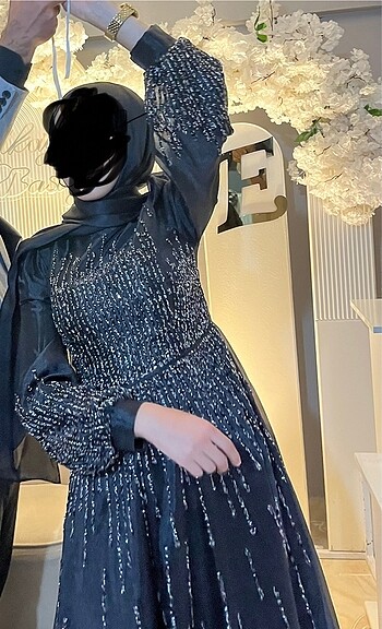 Taşlı abiye
