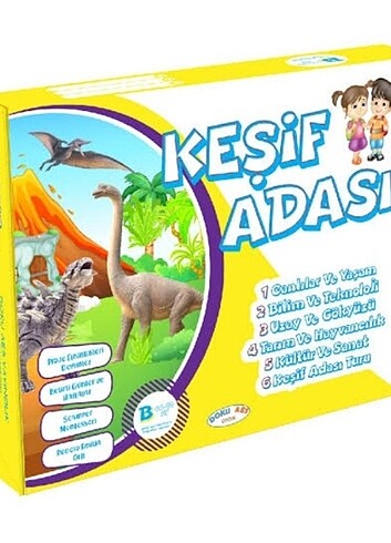 Doku aes keşif adası Eğitim seti 60-72
