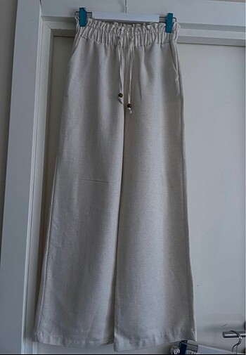 Yenı keten pantalon - Görsel 3