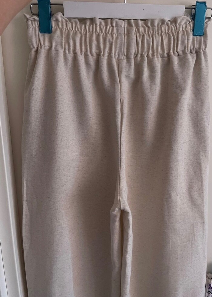 Yenı keten pantalon - Görsel 2