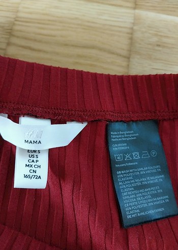 h&m mama 2 parça üst ve etek seti - Görsel 3