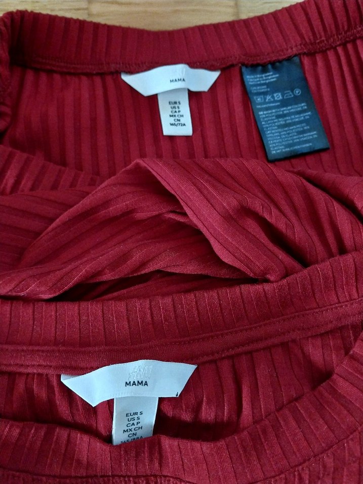 h&m mama 2 parça üst ve etek seti - Görsel 2