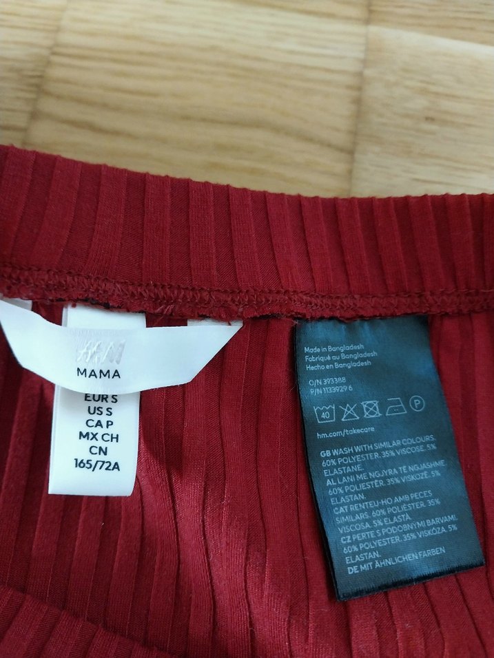 h&m mama 2 parça üst ve etek seti - Görsel 3