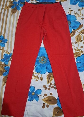 Kumaş pantalon kırmızı 