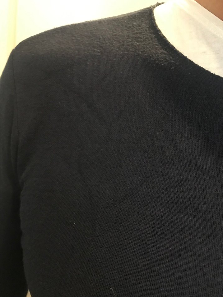 Erkek Siyah Dar Kesim Uzun Kollu #Sweat - Görsel 4