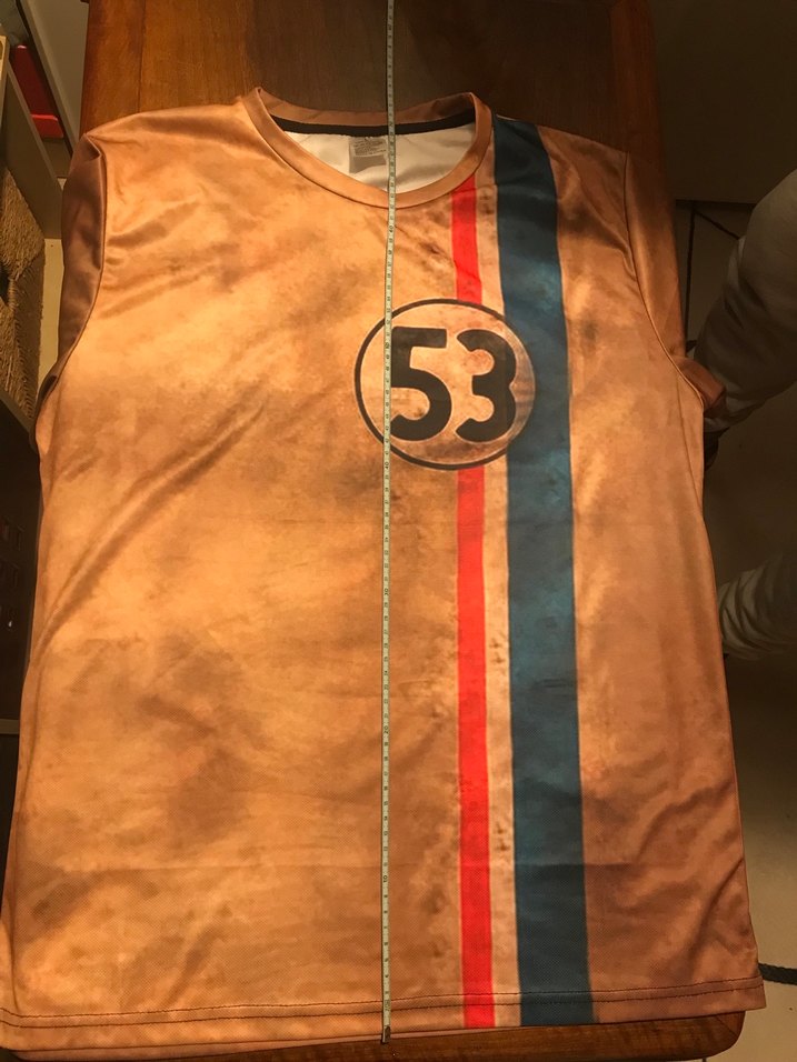 Grafik baskılı akrilik t-shirt #herbie - Görsel 3