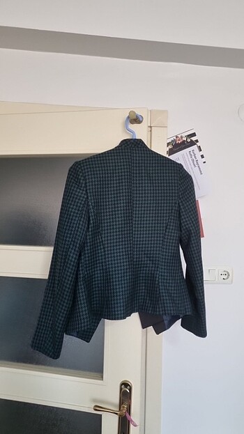 Tozlu Blazer Yeşil ceket