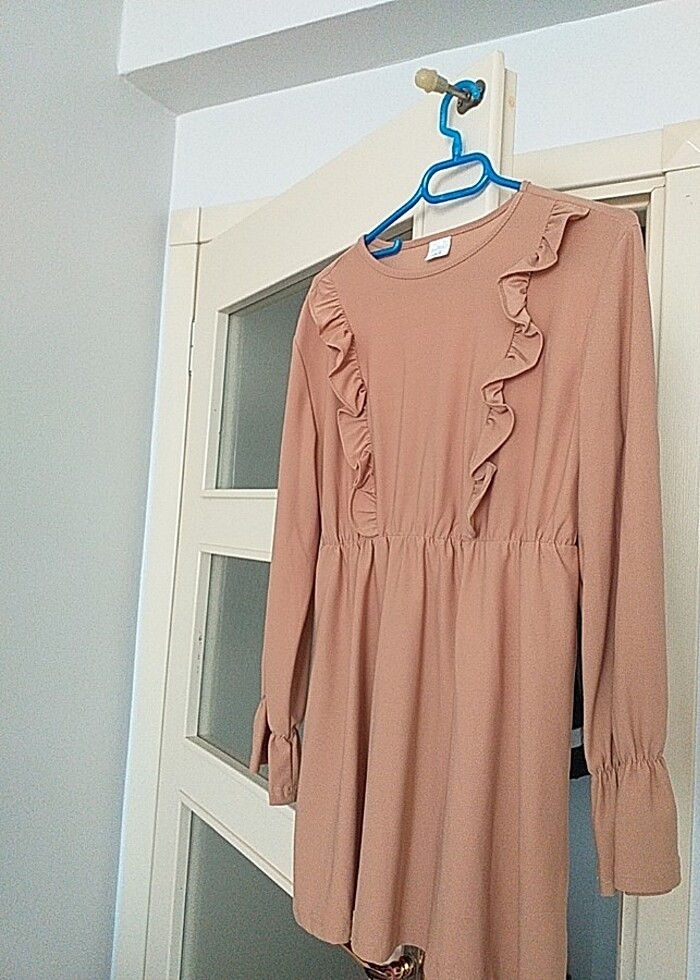 Beli büzgülü Tunik bluz - Görsel 2