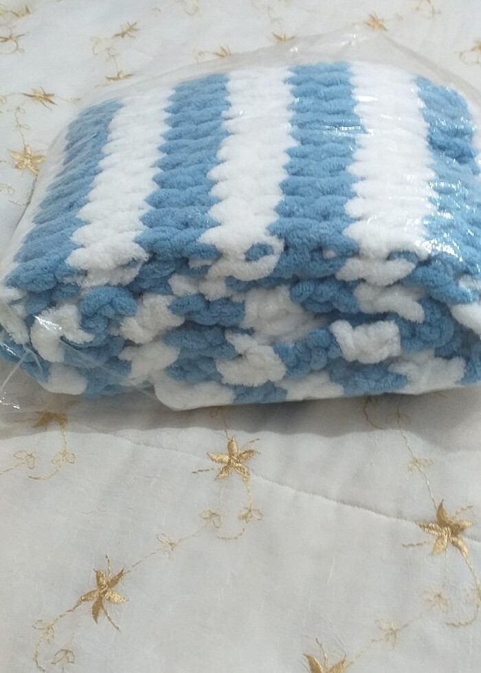 Alize Puffy Yeni  Bebek battaniyesi - Görsel 2