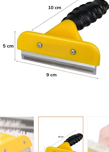 Renkli Sarı Kedi - Köpek Tüyü Temizleyici - Görsel 5